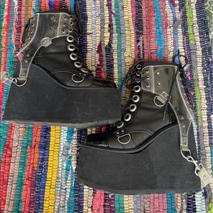Rave Party Platform Boots